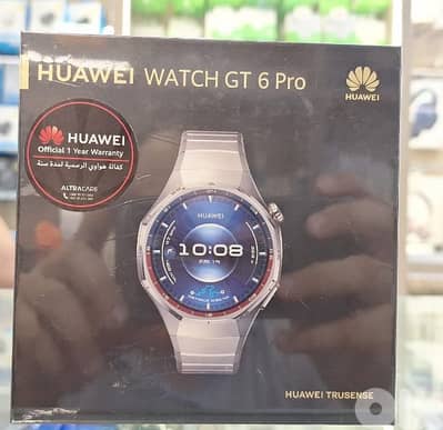 HUAWEI WATCH GT 6 PRO TITANIUM TITANIUM ALLOY CASE WARRANTY 1 YEAR