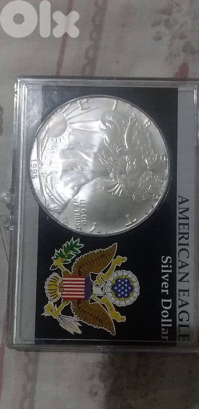 اونصات امركاني فضة  سعر الواحدة 85$ 3