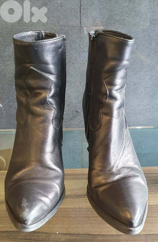 boots Mivida made in Italy  n 36 like new only 5$ b ashrafiye 03723895 2