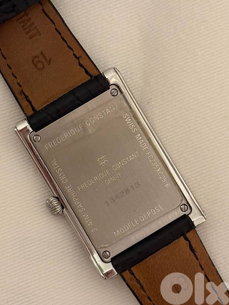 Frederique Constant Carrée NEGOTIABLE 1