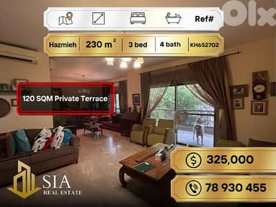 Apartment for Sale in Hazmieh شقة للبيع في الحازمية