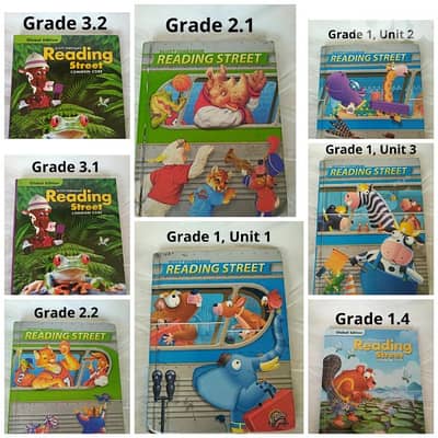 Reading Street from grade 1 to 3 / 8 books