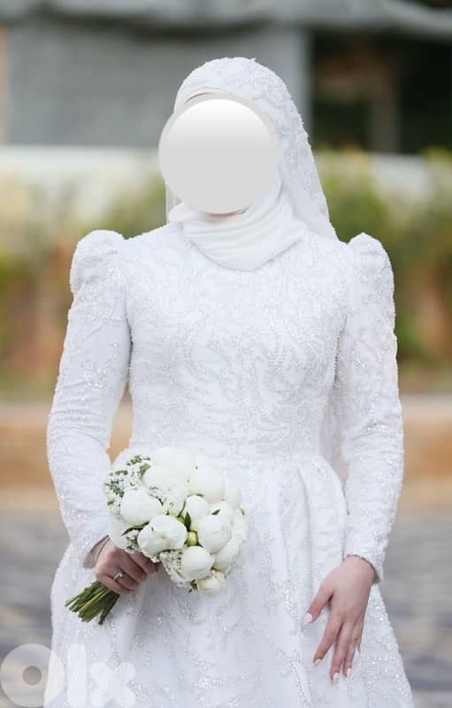 Modest Wedding Dress by Aden Fashion 1