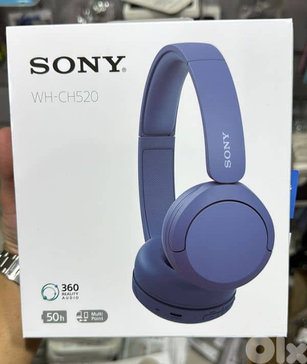 Sony WH-CH520 Headphone Black 0