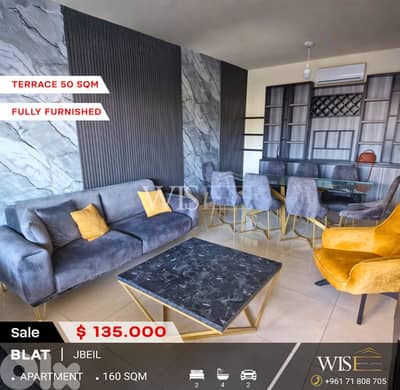 160 SQM Fully Furnished Apartment with Terrace for SALE in Blat!