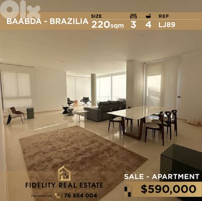 Apartment for sale in Baabda LJ89 شقة للبيع في بعبدا