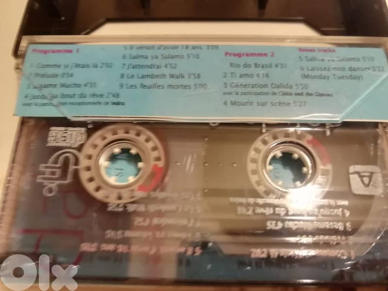Dalida – Comme Si J'étais Là Unofficial cassette made in Lebanon 1