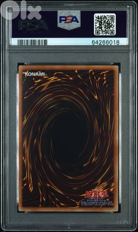 Yu-Gi-Oh! Dark Magician Girl DP23 Ghost Rare PSA 8 Yugioh 1