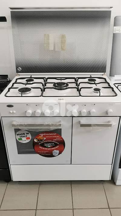 Gas Oven Glem Gas 90cm White