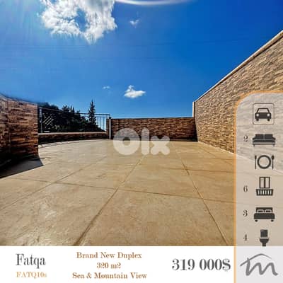 Fatka | Brand New 320m² Duplex | 6 Balconies | Prime Neighborhood