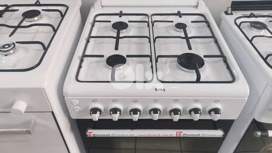 Gas Oven Ariston 60cm White