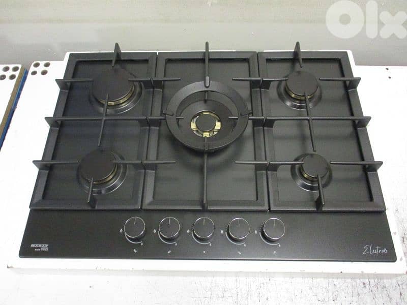 Electro Gas Set: Top 60cm & Oven 60cm 1