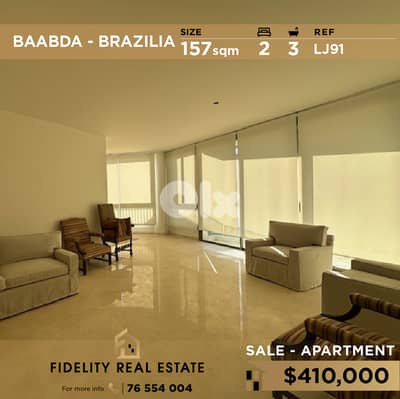 Apartment for sale in Baabda LJ91 شقة للبيع في بعبدا