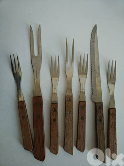 Vintage cutlery set for barbecue - Not Negotiable