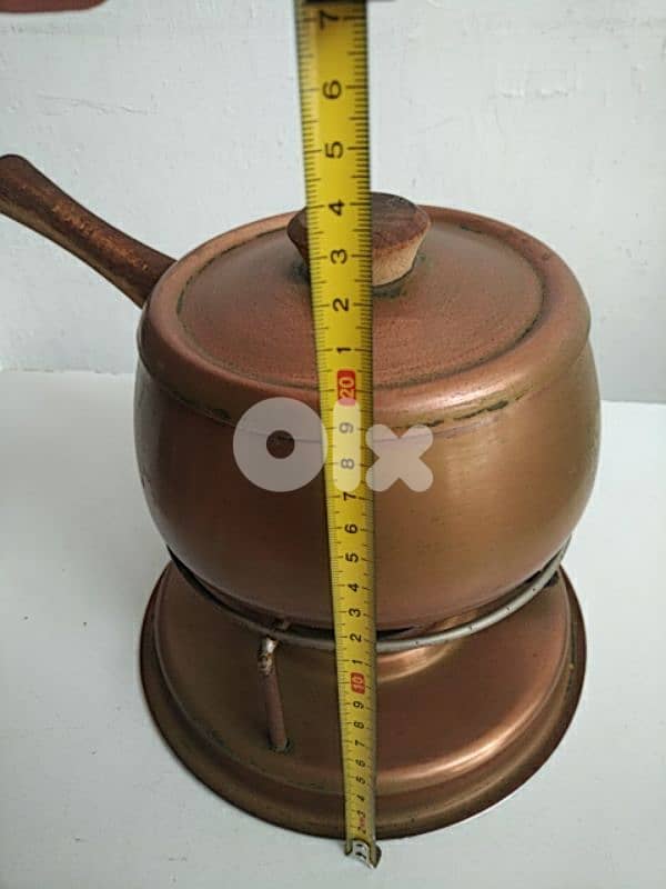 Vintage copper fondue set - Not Negotiable 7