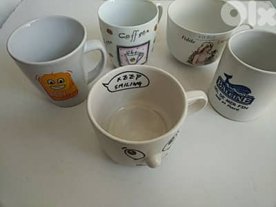 5 mugs - Not Negotiable