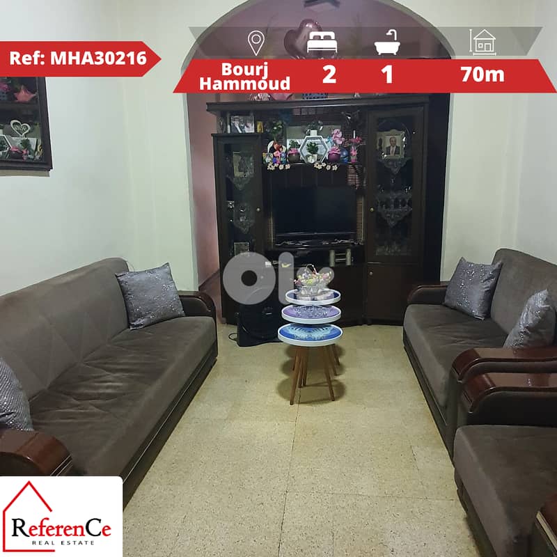 Apartment for sale in bourj hammoud شقة للبيع في برج حمود 0