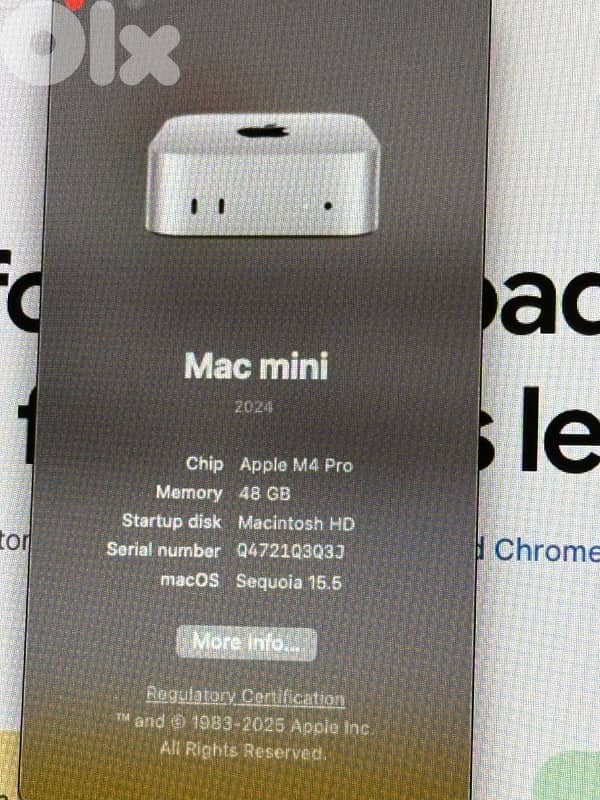 Apple Mac Mini M4 pro 1