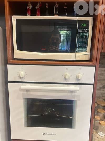 microwave and oven italian made