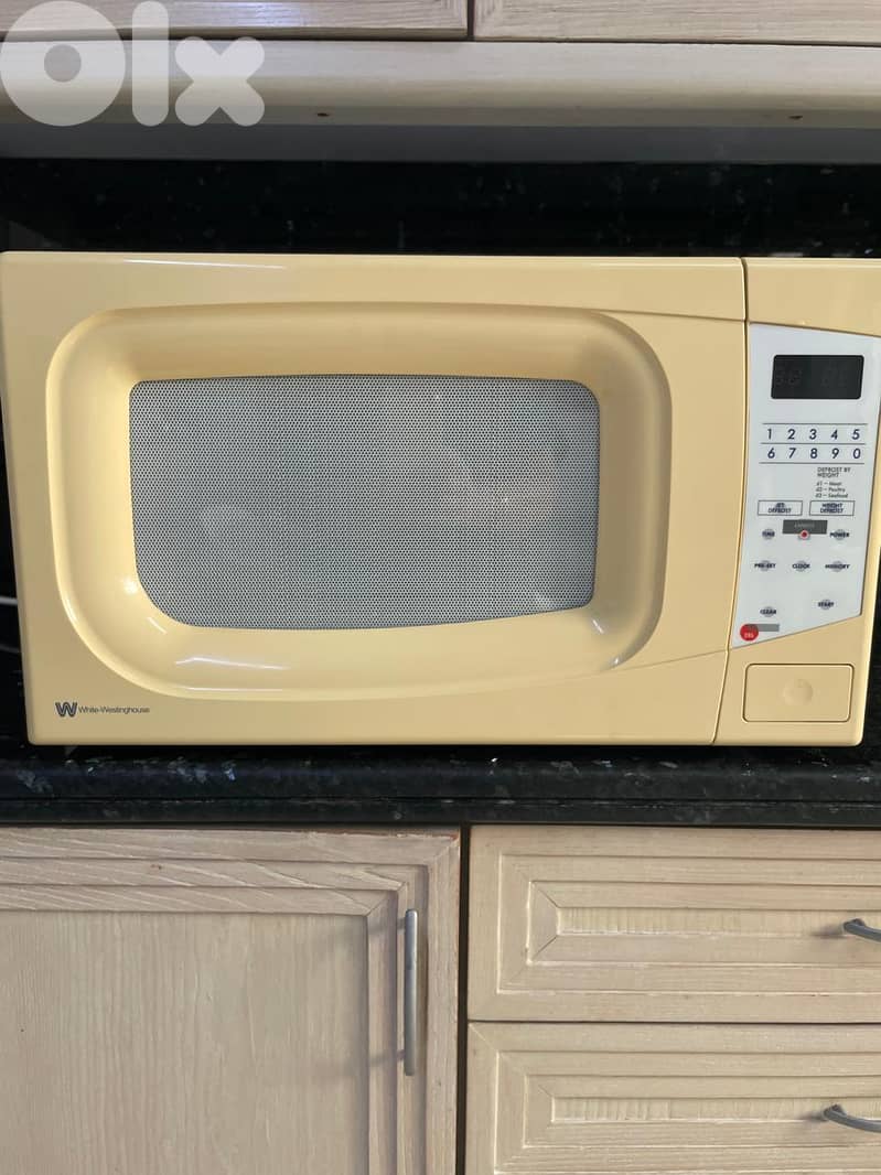 Microwave White Westinghouse 0