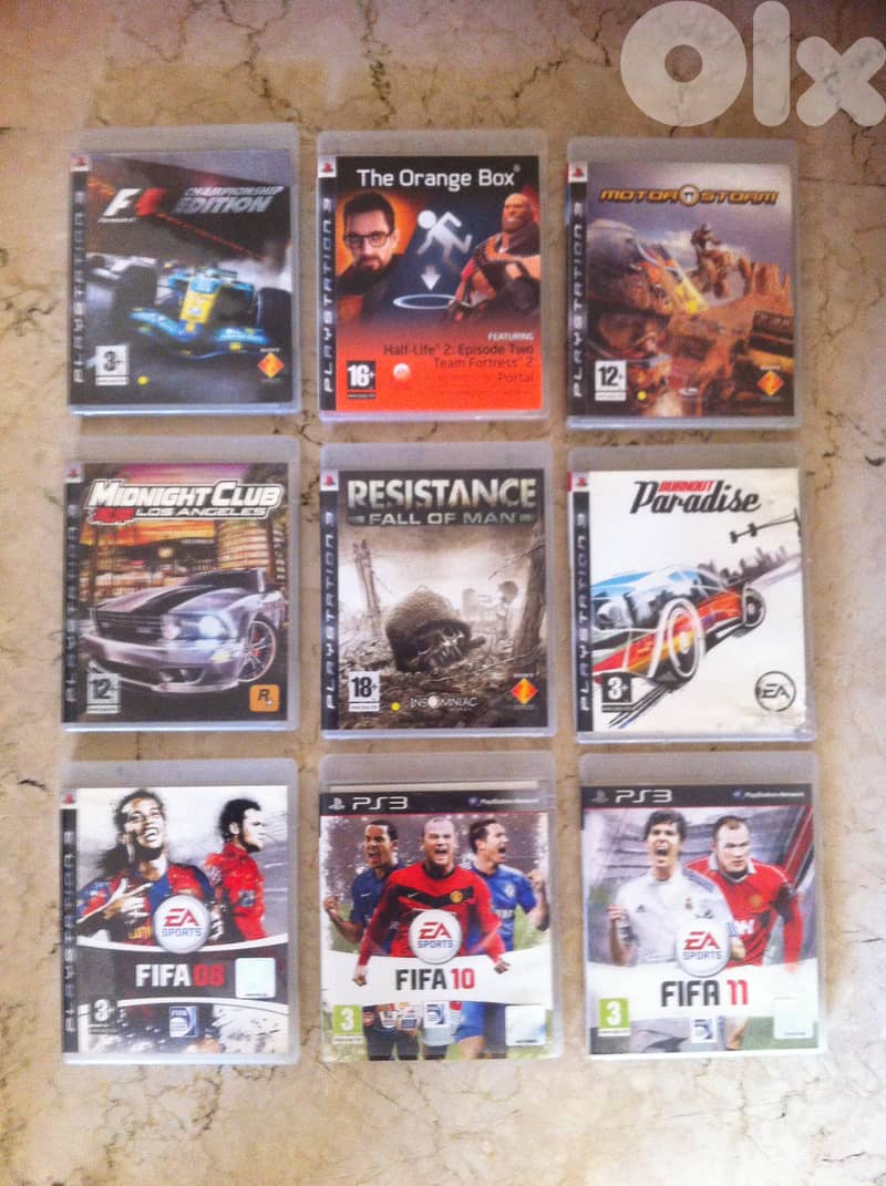 Original PS3 games in Mint Condition 0