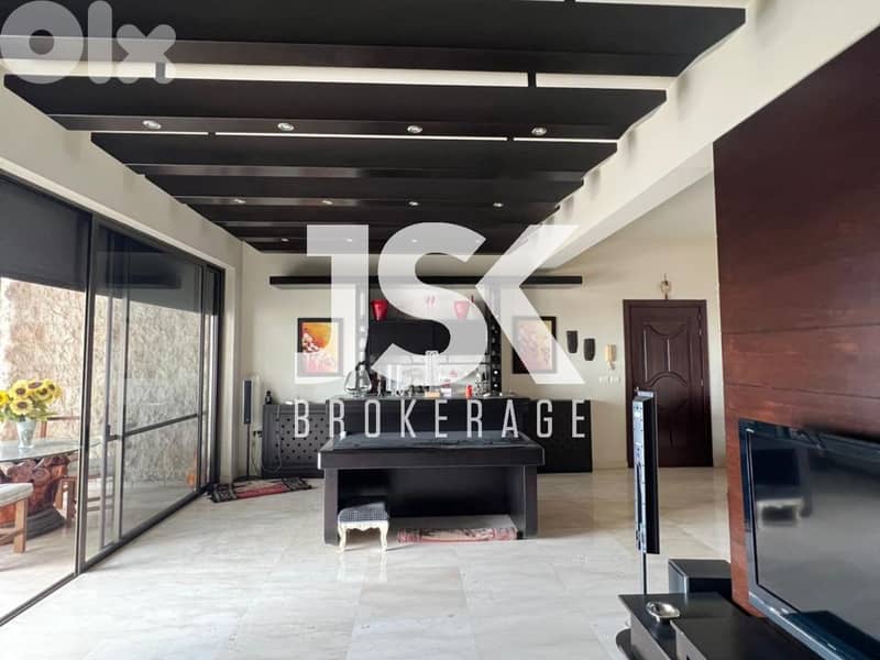 L19451 - Beautifully Furnished Apartment For Rent in Mansourieh 0