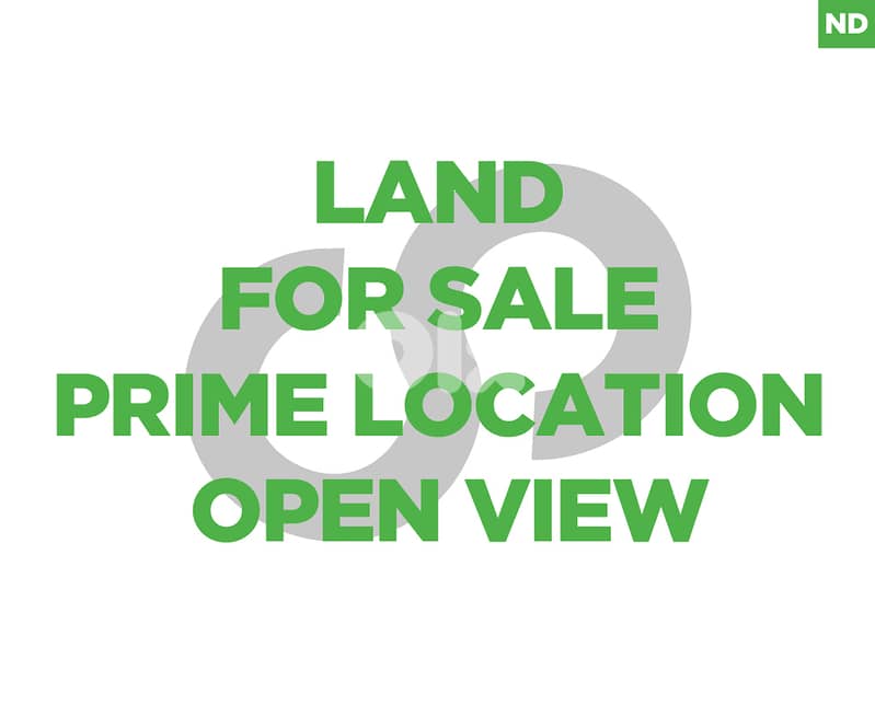Prime Land for Sale – Louaizeh, Baabda | Panoramic View REF#ND127357 0
