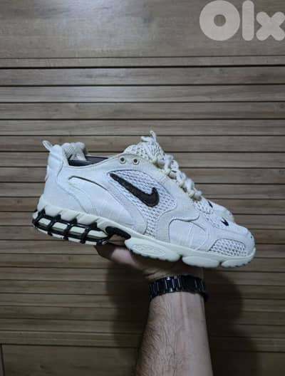 Stussy x Nike Air Zoom Spiridon Caged 2 'Fossil'