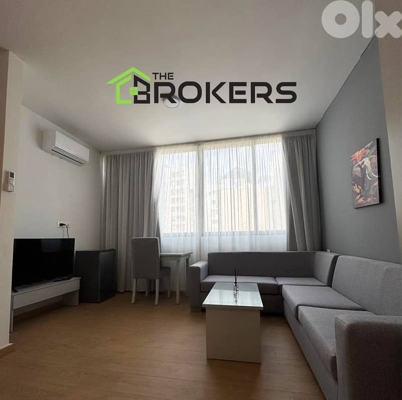 Furnished Studio For Rent in Clemenceau 0