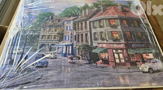 Puzzle 2000 pieces can be hanged as a painting