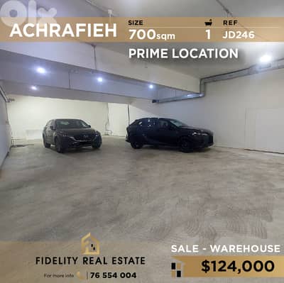 Warehouse for sale in Achrafieh JD246 مستودع  للبيع في الأشرفية