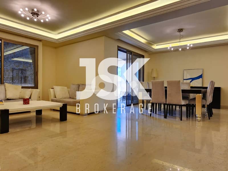 L19465 - Exclusive! Spacious Apartment For Sale in Baabda 0