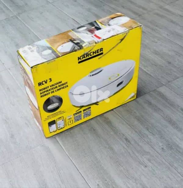 Karcher RCV 3 Robot Vacuum Cleaner with Wiping Function - Made Germany 0