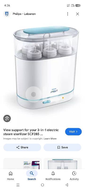 avent sterilizer + other items