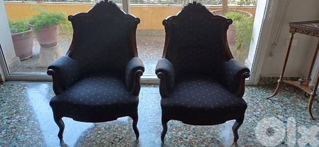 2 french sofa