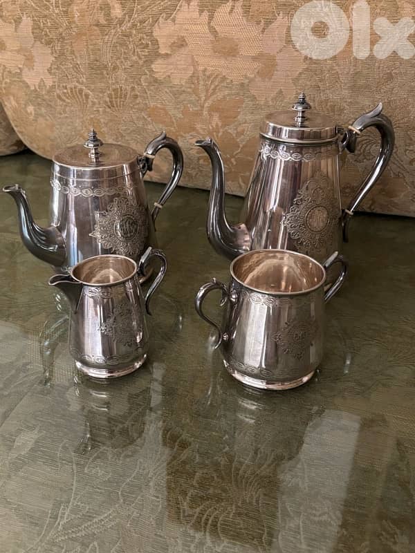 Tea set (plated, not solid silver) 2