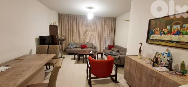 120 SQM Apartment in Ain Alak, Metn + Terrace/Garden