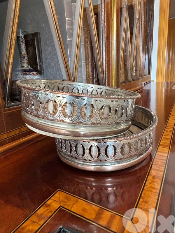 Various silver-plated (not solid silver) items 1