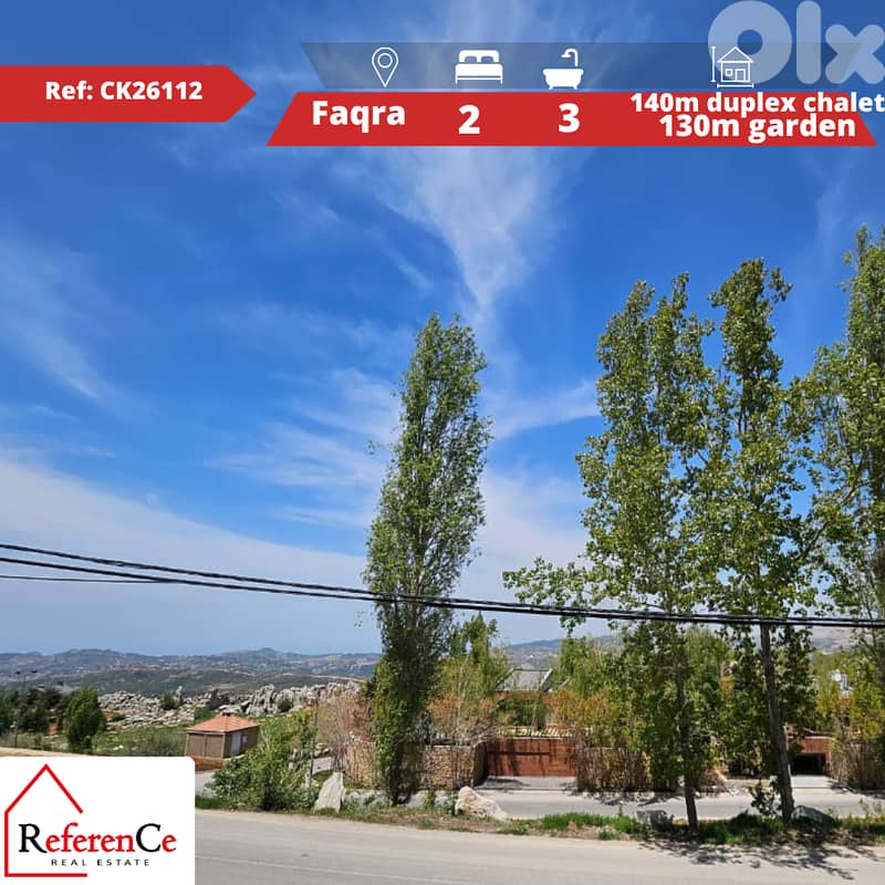 Duplex Chalet in Faqra for sale شاليه دوبلكس في فقرا للبيع 0