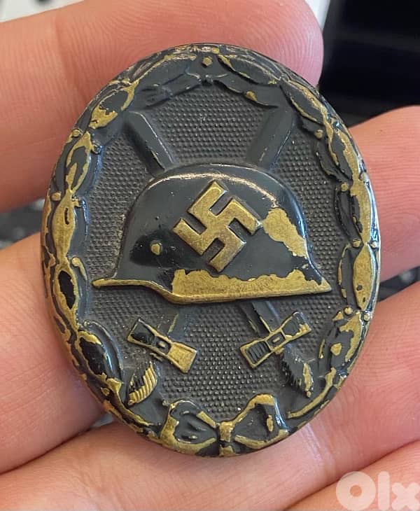 ميدالية وسام نازي الجنود الالمان الجرحى الحرب العالمية الثانية Nazi 0