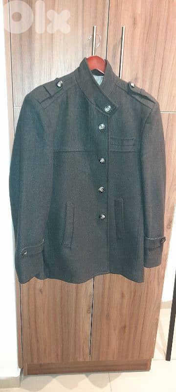 coat gray good quality