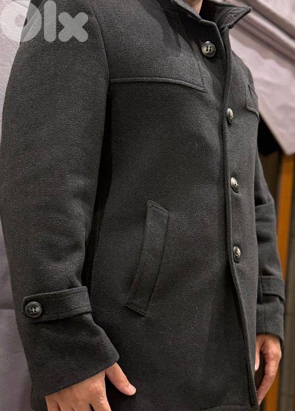 coat gray good quality 3