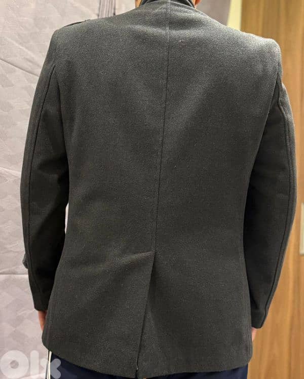 coat gray good quality 4