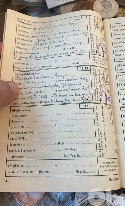 هوية سفر الأجداد نازي سنة ١٧٧٦ حتى ١٩٤٠ لمعرفة الأصول الالمانية للقادة 7