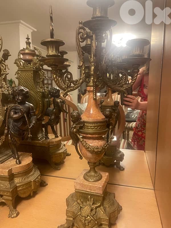 شمعدان و ساعه 1