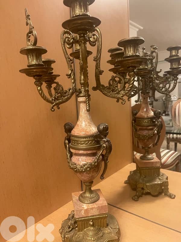شمعدان و ساعه 3