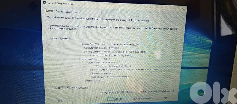 toshiba gen4 4gb ram 500hdd cash or trade anything 2