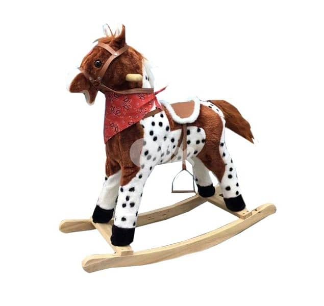 Kids Rocking Musical Horse 0