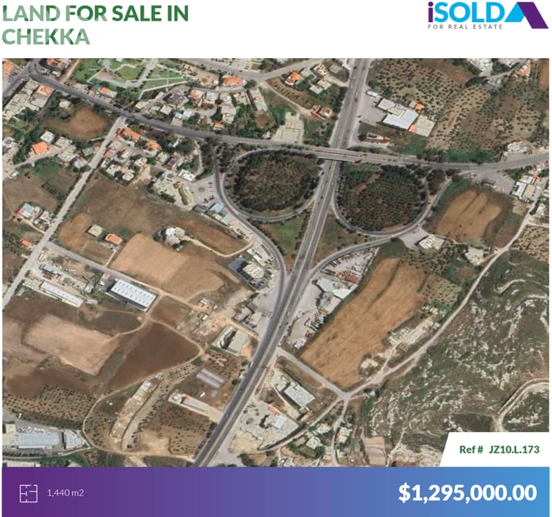 Land with prime location 4sale in Chekka/Batroun - أرض للبيع في شكا 0