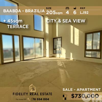 Apartment for sale in Baabda LJ92 شقة للبيع في بعبدا